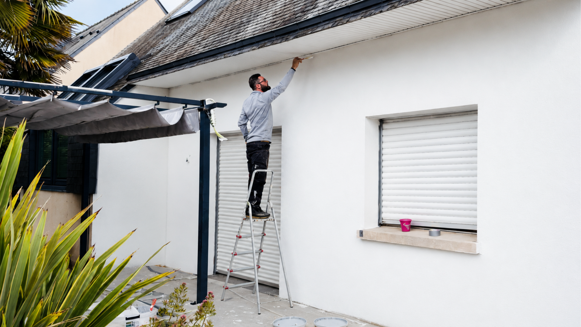 Ravalement de façade réalisé par Foulon Ravalement